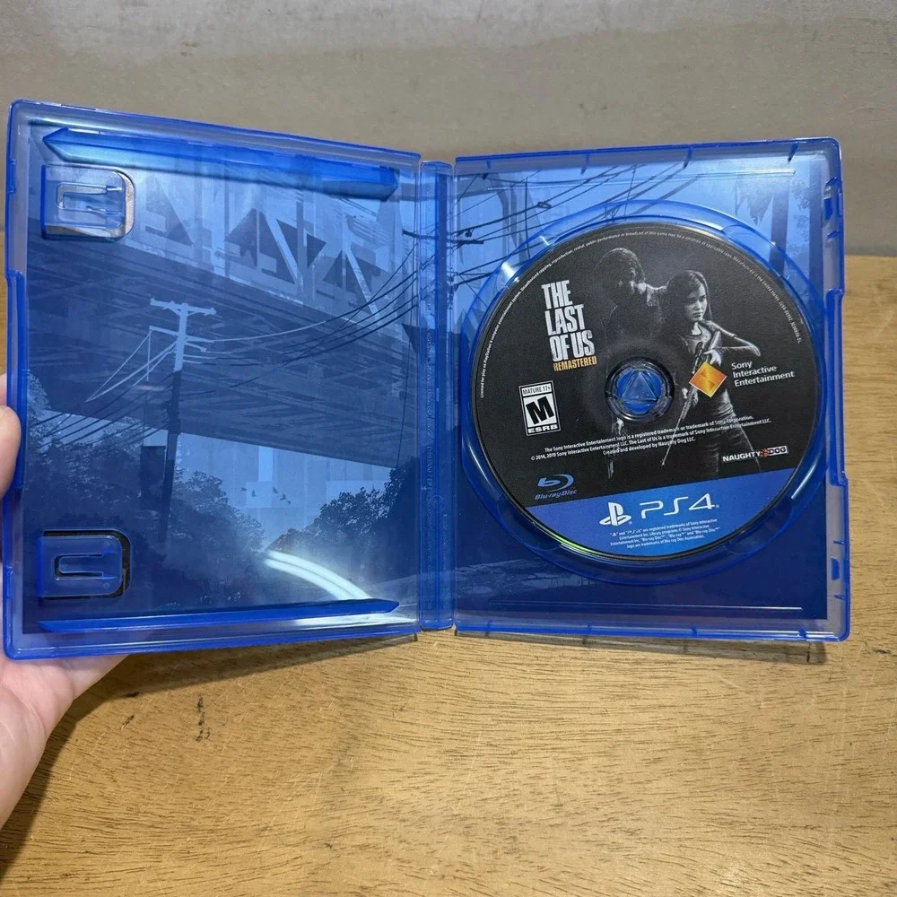 The Last of Us Remastered Sony Playstation 4 PS4 2014 Action Adventure M Rated